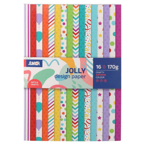 Picture of A5 DESIGN PAPER PATTERN 16 PACK